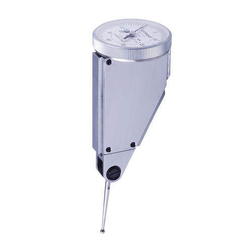 Girod GT2272 R Lever Dial Indicator Vertical Type, Graduation 0.01mm, Range 1.6mm, Stylus Length 24mm, Bezel Diameter 27.4mm, Antimagnetic, Manufactured in Switzerland