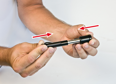 Kern Leeb hardness tester HMM Measuring range Leeb 170 – 960 Readability [d] hardness (Hlx) 1