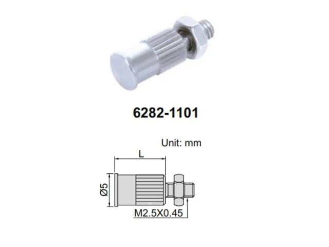 Flat Contact Point INSIZE 10mm Type A (6282-1102) m2.5 x .45mm