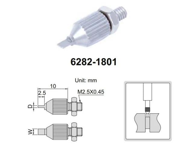 Steel Blade Points INSIZE 0.4mm (6282-1801)