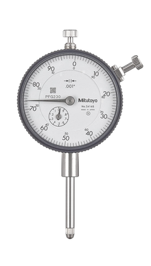 Dial Gauge, Lug Back, ANSI/AGD Type Jewelled Bearing, 1", 0,001" 2416A