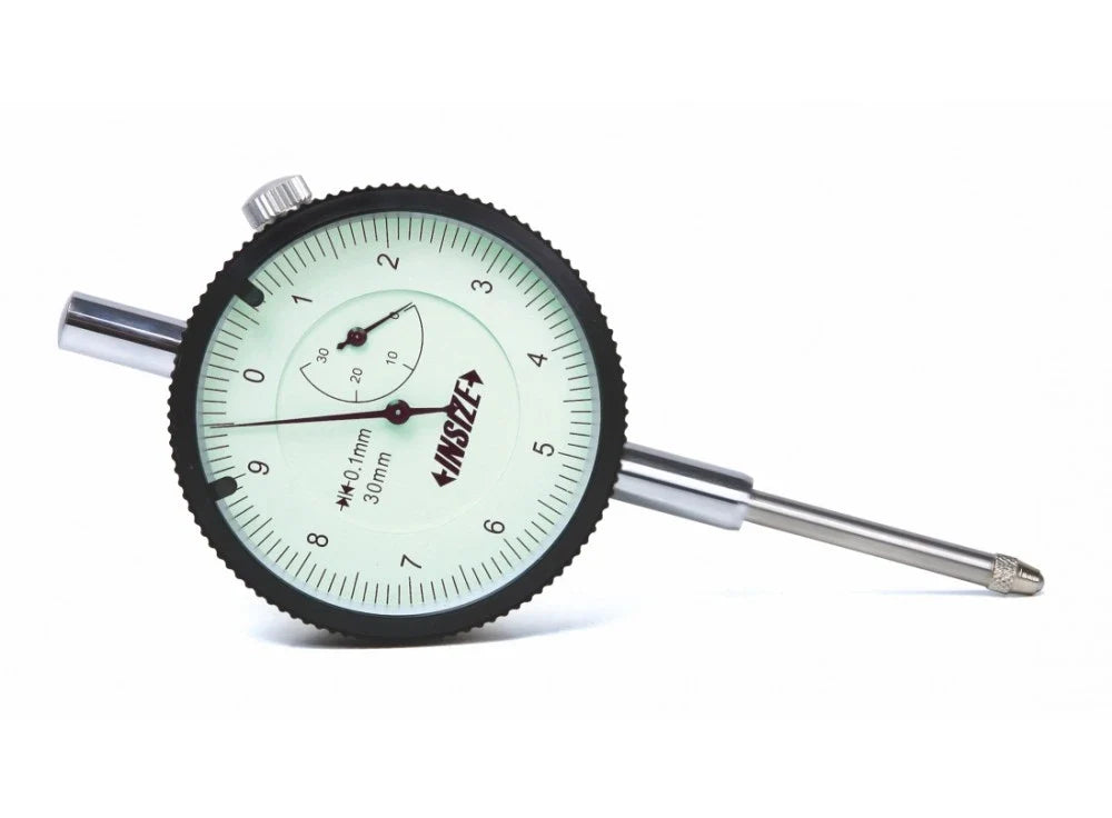 Insize Standard Indicator, Lug Back, ISO Type, 10mm, 0,1mm 2318-10