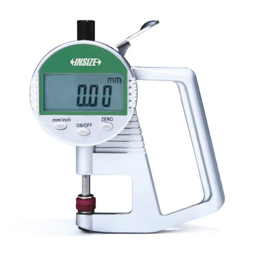 INSIZE Digital Thickness Gauge, Flat Type Inch/Metric, 0-0,4", 0,0005" 2867-10