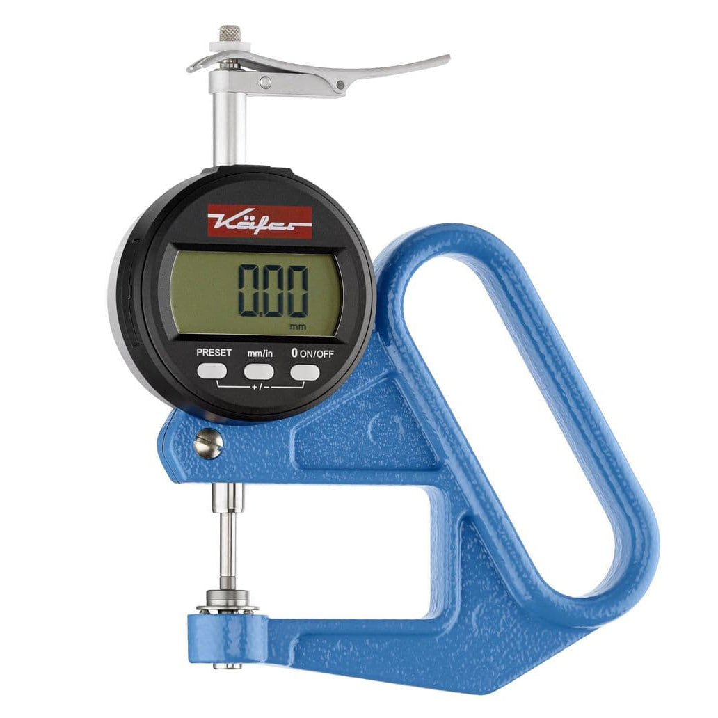 Käfer JD100 TOP (0.01mm) Digital Thickness Gauge 100mm throat 0-12.5mm (0-0.5″)