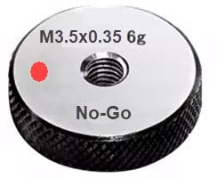 Metric Thread Ring Gauge (No-Go) Class 6g Code No P9024-N3.5-2 Size M3.5x0.35