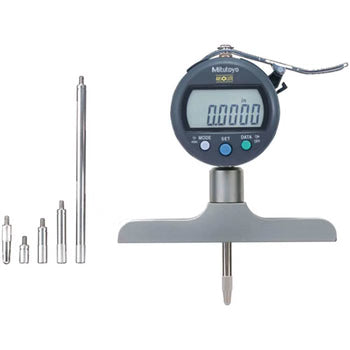 Mitutoyo Digital Depth Gauge 0-8", 0,0005", 100mm Base 547-218S