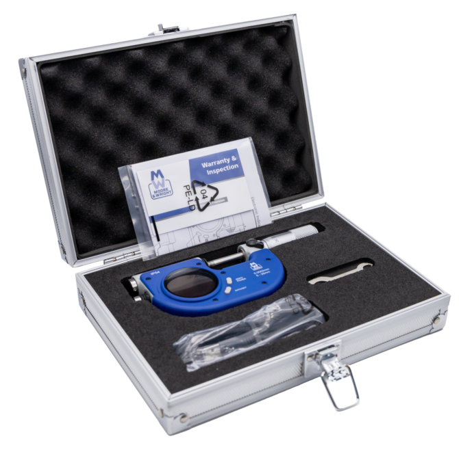 Moore & Wright MW202-01DSBT Digital Dial Snap Micrometer 0-25mm