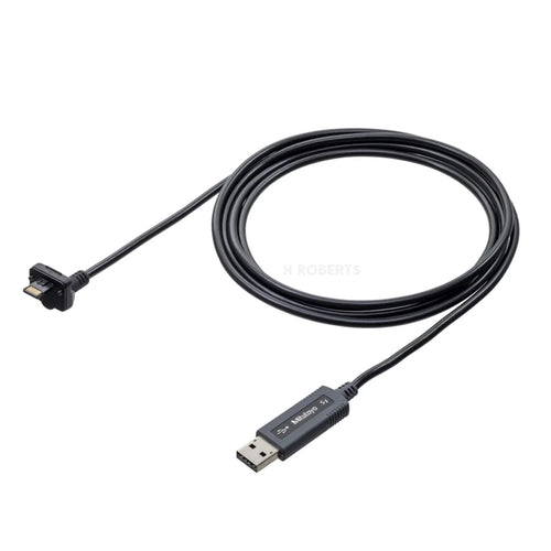 Mitutoyo 06AGQ001A USB Input Tool Direct Cable with Data Pushbutton Length 2 Meter