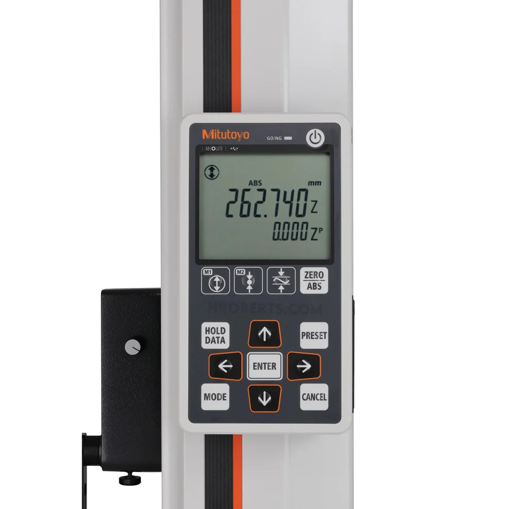 Mitutoyo QM 518-255 Height Gauge 350mm / 0-14", with Air Floating, Metric / Imperial