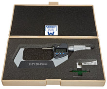 Mitutoyo / Moore & Wright Digital Micrometer IP65, Inch/Metric 50-75mm/2-3", with Output Item number:  Ratchet Thimble MED983D