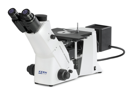 Kern Metallurgical Inverted Microscope OLM 171  Optical system	Infinity Tube type	Trinocular Ocular magnifications 10 x