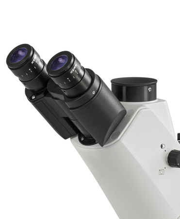 Kern Metallurgical Inverted Microscope OLM 171  Optical system	Infinity Tube type	Trinocular Ocular magnifications 10 x