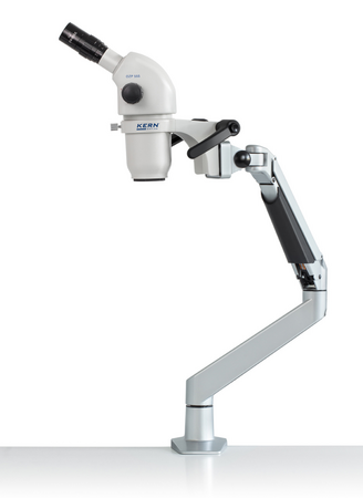Kern Stereomicroscope StandsOZB-A6302 universal (spring loaded arm with holder, clamp)Focusing mechanism coarse drive, Dimension (W×D×H) 620×580×200 mm
