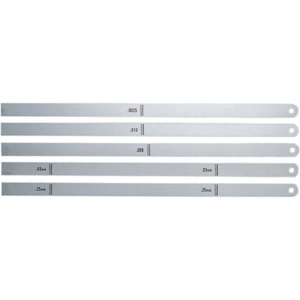 Starrett Thickness Gauge Feeler Strip .005" Thick 12" Long 667-5