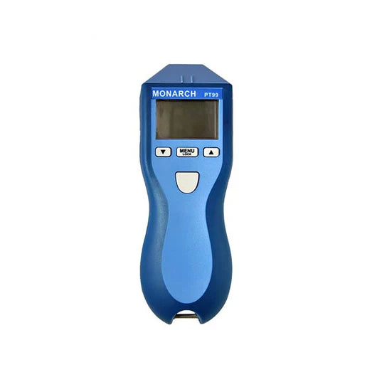 Monarch 6109-010 PT99 Tachometer Description : PT-99 Pocket Tach 99 basic non-contact optical tachometer with 12" of T-5 Reflective Tape