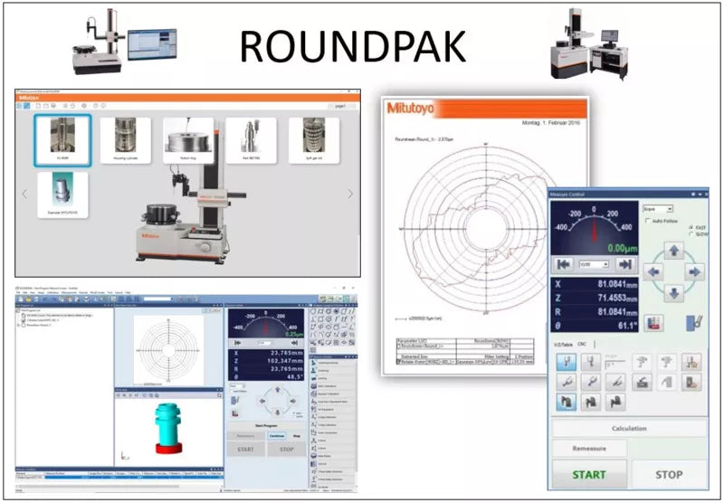 Mitutoyo Roundtest RA-1600 [inch/mm] Item number: 211-733-13