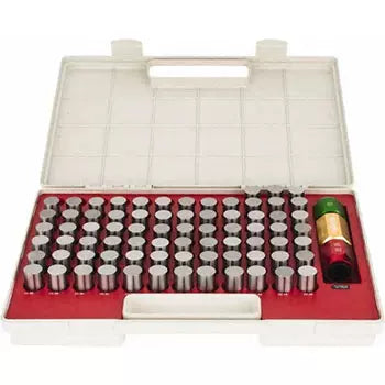 MHC 616-4217 Pin Sets Class ZZ Pin Sets Range : 22.50 to 23.98mm Tolerance +.005mm Number of pins :75, Supplied with handle, in plastic box