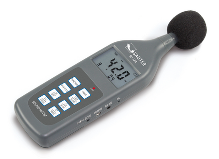 Kern Sound Level Meter SU 130 Measuring range Sound 30 dB – 130 dB Readability sound [d] (dB) 0,1 dB