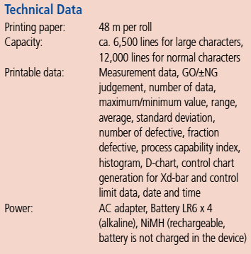 Statistic Processing Printer DP-1VA Data Printer and Logger BS Type 264-505E