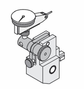 Universal Punch Concentricity Gauge - K1-20- Concentricity Gage - K1 Series - Dual Indicator - w/ Standard & Side Carrier, APart Diameters: 3/8” - 2” (10mm to 50mm) Part Lengths: up to 6” (152mm) Accuracy .004mm/.00016", Rollers are Extra