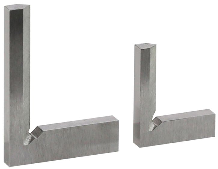 LTF P-3921.00 Die maker ´s square with bevelled edge, Inox, DIN 875/00 40x28 mm 89° 30’ &amp; 40x28 mm 90° 30’