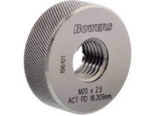 Bowers Metric Thread Ring M10 X 1.25 THRR-M10X1.25