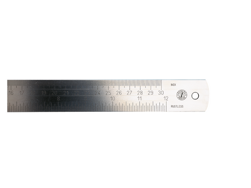 Bowers Graduated Steel Rule 500mm 80-460-248