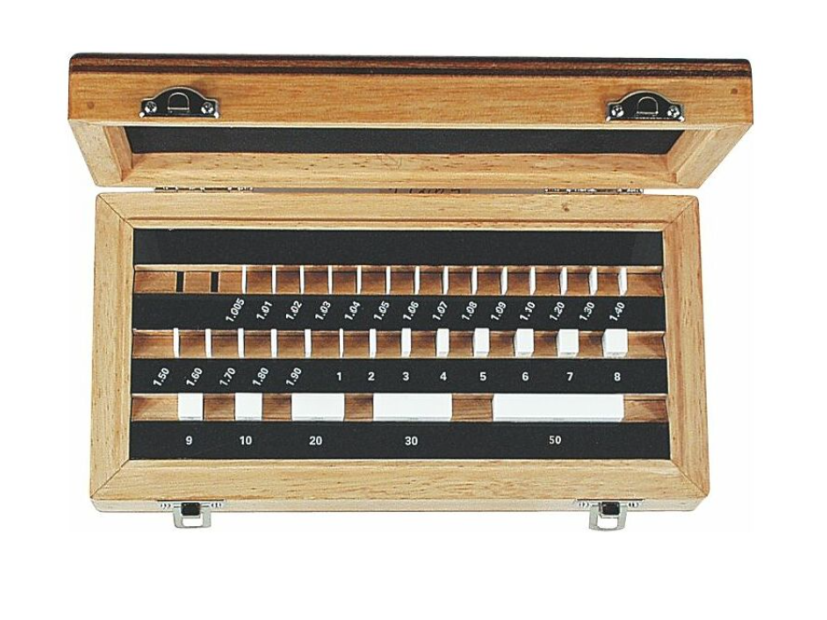 Gauge Block Set Metric 32 Piece Steel Grade K 0651516027
