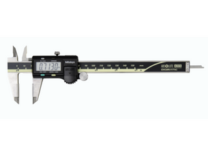 Mitutoyo ABSOLUTE AOS Carbide Caliper 0-150mm/0-6" Square Depth Rod & Thumb Roller 500-159-30