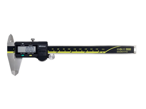 Mitutoyo Absolute AOS Caliper 0-150mm/0-6" Round Depth Rod & Thumb Roller 500-178-30