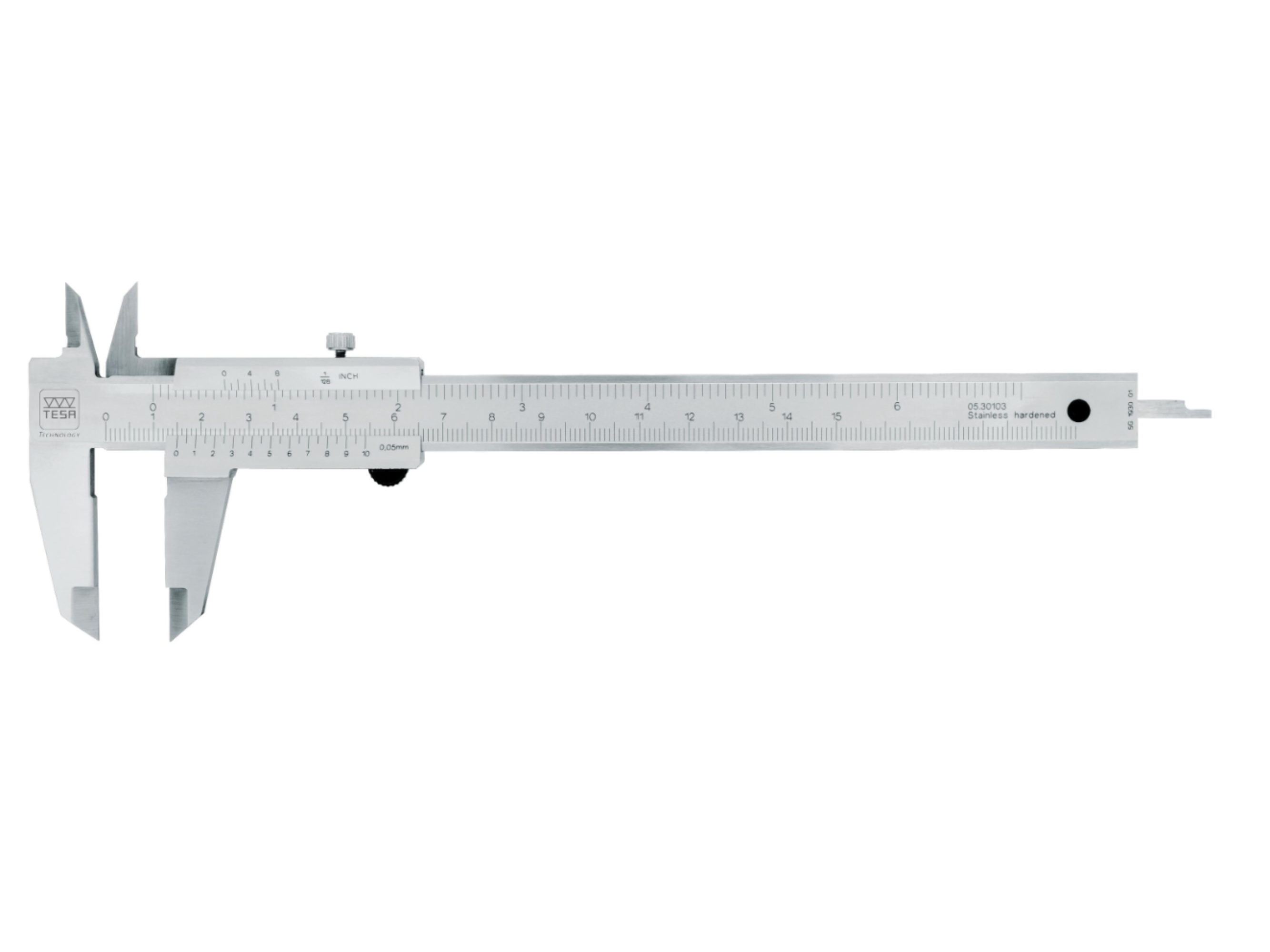 Tesa Universal Vernier Calipers, 0-300mm/0-10" 0.02mm/0.001" 00530112