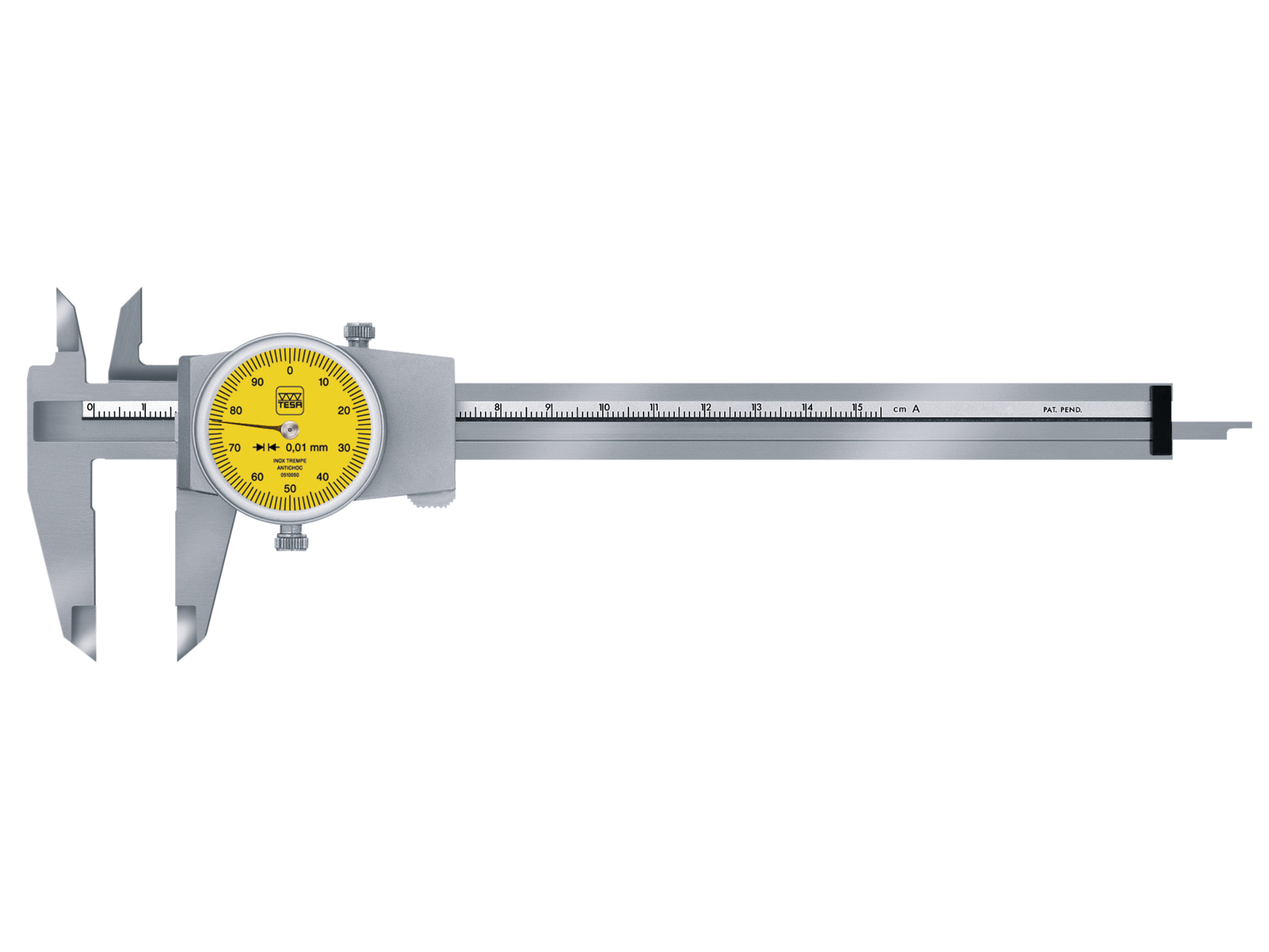 Tesa Dial Caliper 0-150mm 0.02mm 2mm 00510008