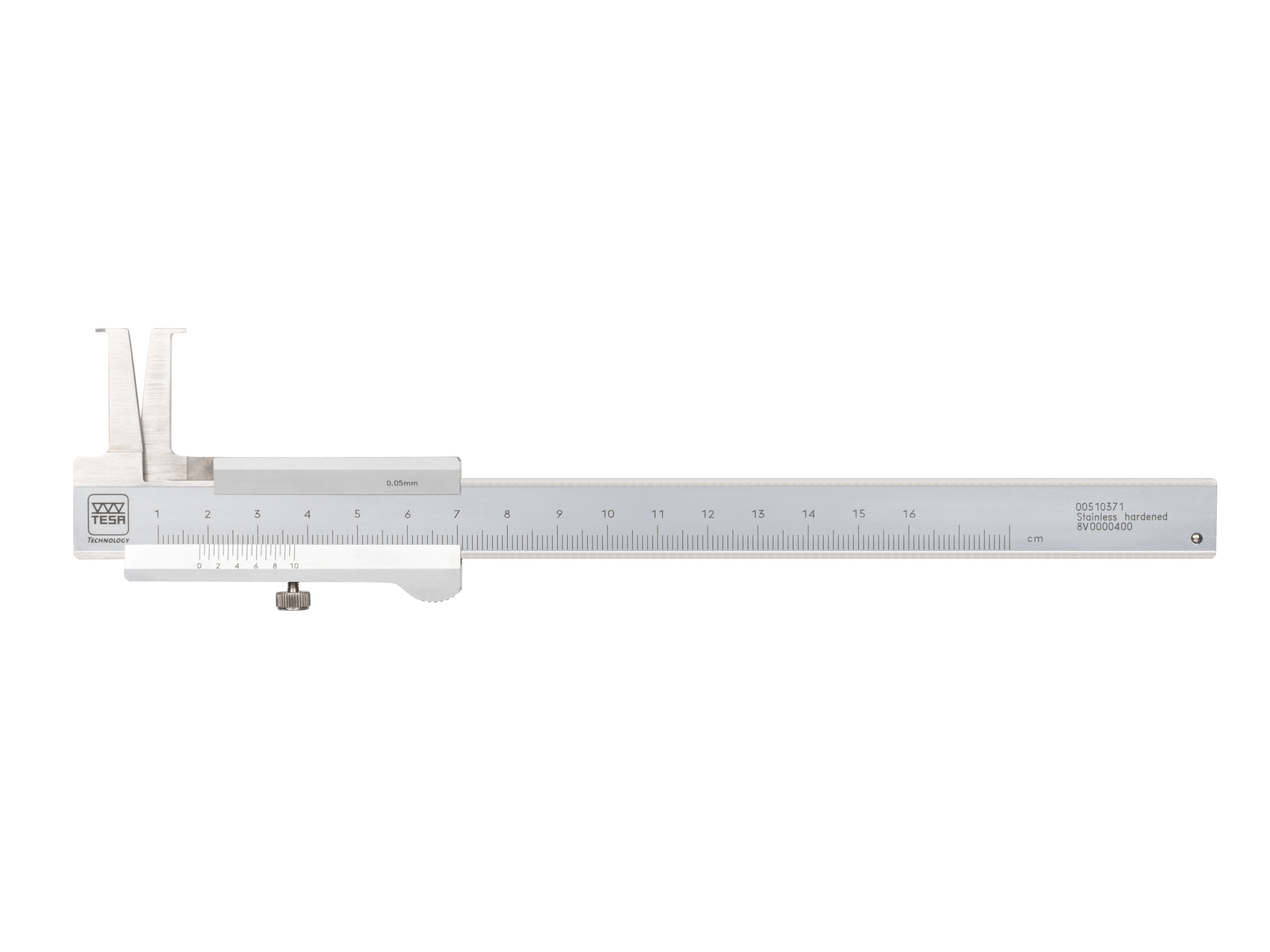 Tesa Vernier Calipers for groove measurement, 20-160 mm, 0.05mm 00510375