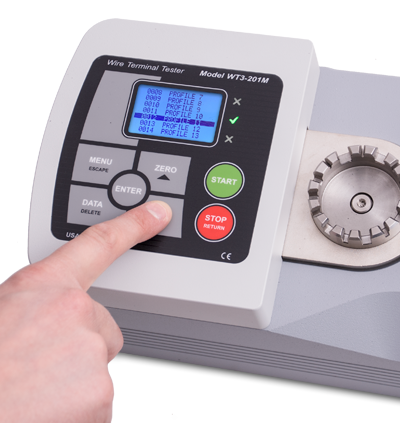 Mark-10 Wire Pull Testers Model WT3-201M Pull to Load Option WF011
