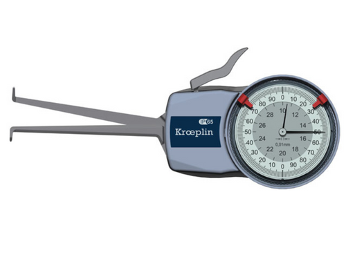Kroeplin Metric Internal Caliper Gauge 10-30mm, 0.01mm H210 ( Mitutoyo Equivalent 209-302)