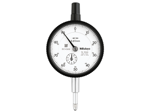 Mitutoyo Standard Indicator, Lug Back, ISO Type, 10mm, 0,01mm 2046A