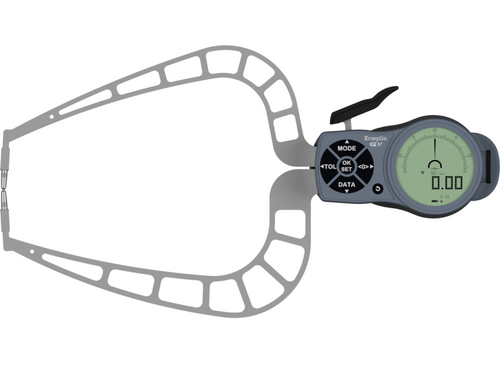 Kroeplin Digital External Caliper Gauge 0-50mm, 0.001mm K450-K (Mitutoyo Equivalent 209-954)