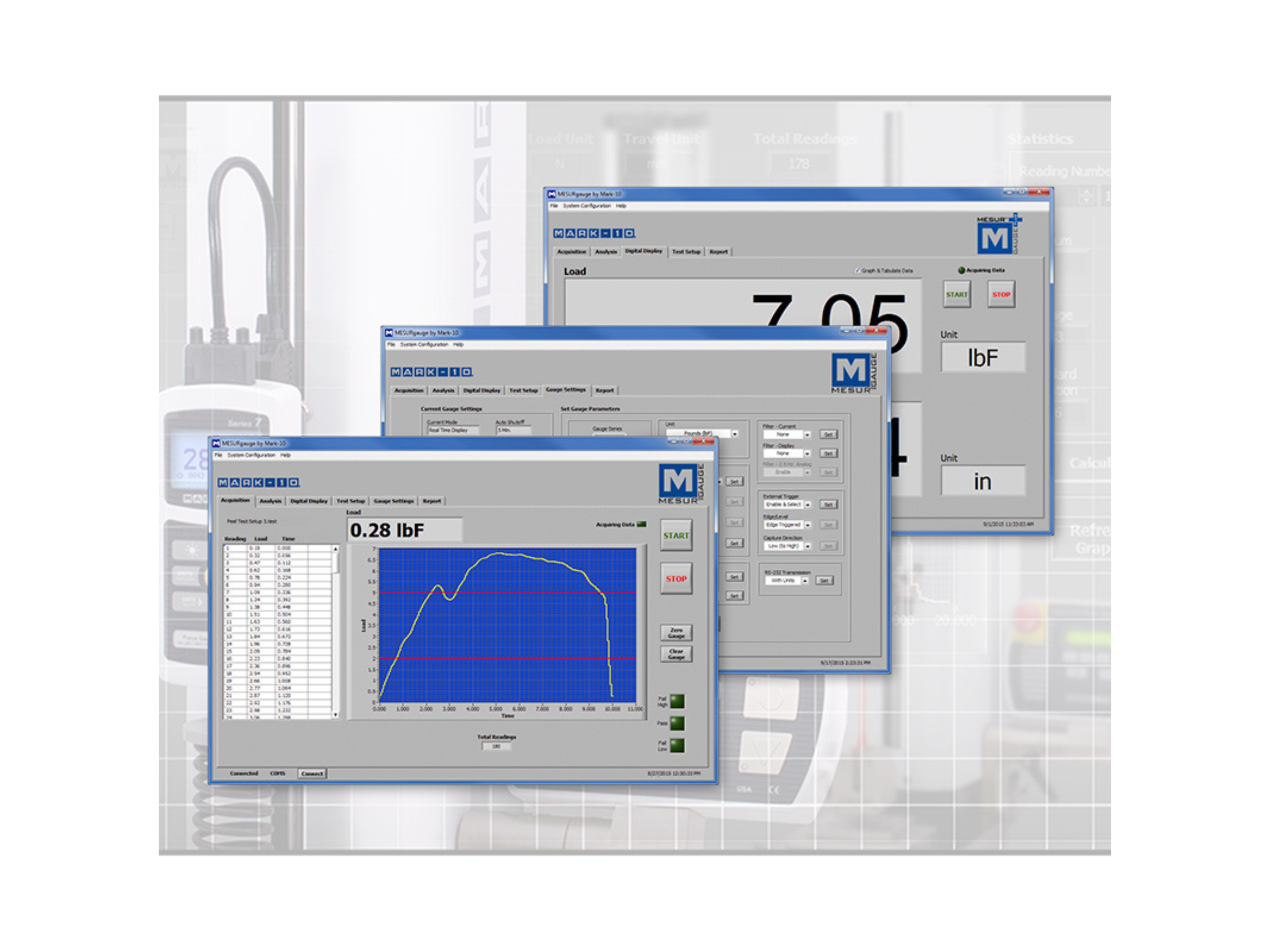 Mark-10 MESUR®gauge Software 15-1004