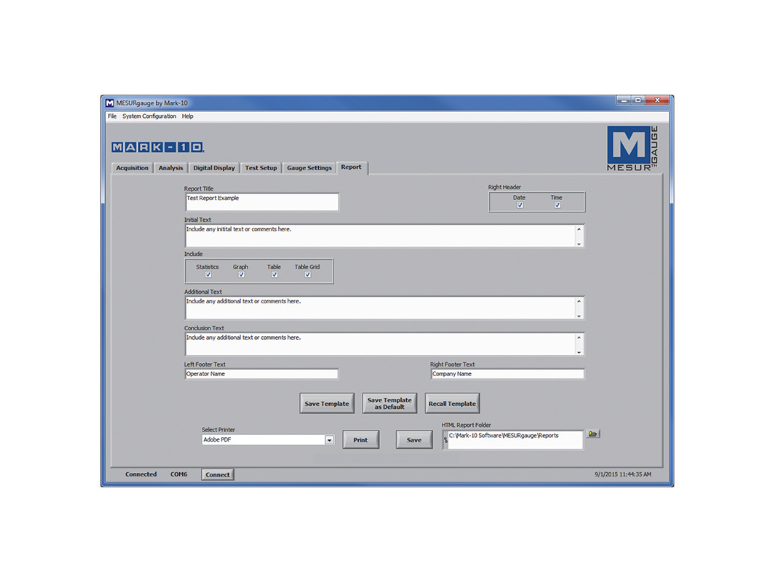Mark-10 MESUR®gauge Software 15-1004