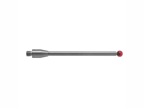 M3 Ø3 mm ruby ball, tungsten carbide stem, L 40 mm, EWL 33.7 mm A-5003-0058