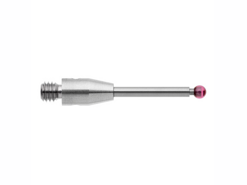 M3 Ø2 mm ruby ball, tungsten carbide stem, L 20 mm, EWL 12.5 mm A-5003-3676