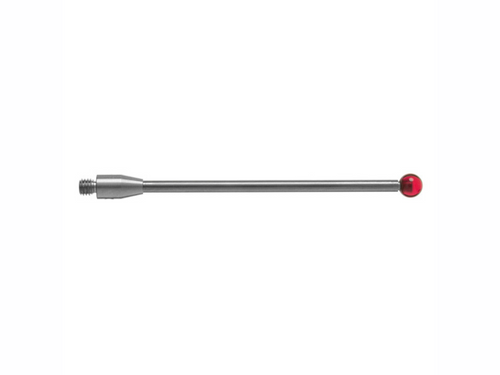M3 Ø4 mm ruby ball, tungsten carbide stem, L 50 mm, EWL 46 mm A-5003-0061