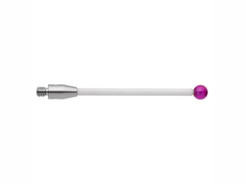 M3 Ø4 mm ruby ball, ceramic stem, L 40 mm, EWL 32.5 mm A-5004-0154