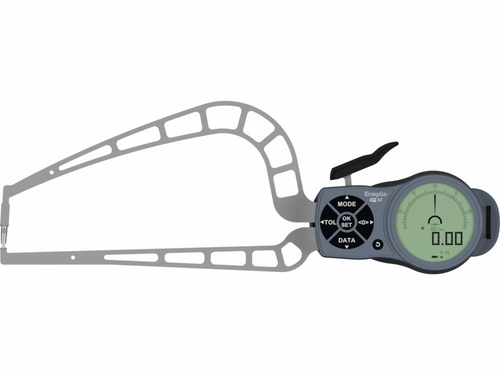 Kroeplin Digital Tube Wall Caliper Gauge 0-50mm, 0.001mm K4R50 (Mitutoyo equivalent 209-955)