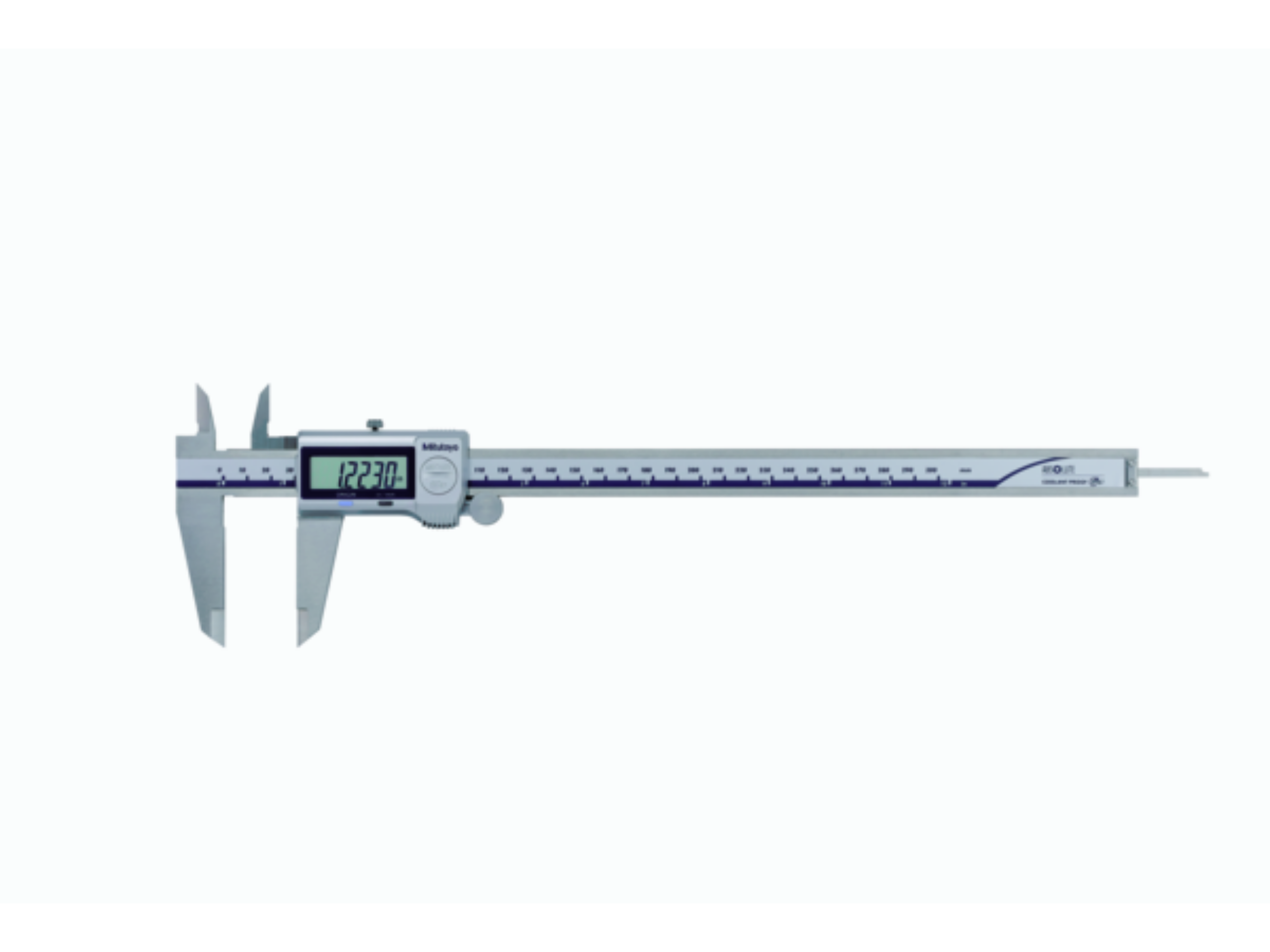 Mitutoyo Digital ABSOLUTE Coolant Proof IP67 Caliper 0-300mm(0-12") With Output 500-764-20
