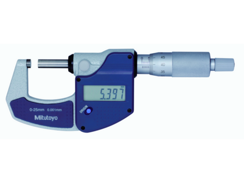 Mitutoyo Metric Digimatic Micrometer 0-25mm, W/O Output 293-821-30