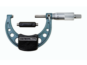 Mitutoyo 103-139-10 (0.01mm) Ratchet Stop Economy Design Micrometer 50-75mm