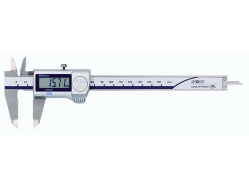 Mitutoyo Absolute Coolant Proof Caliper 0-150mm x .01mm IP67 500-706-20 No thumb roller