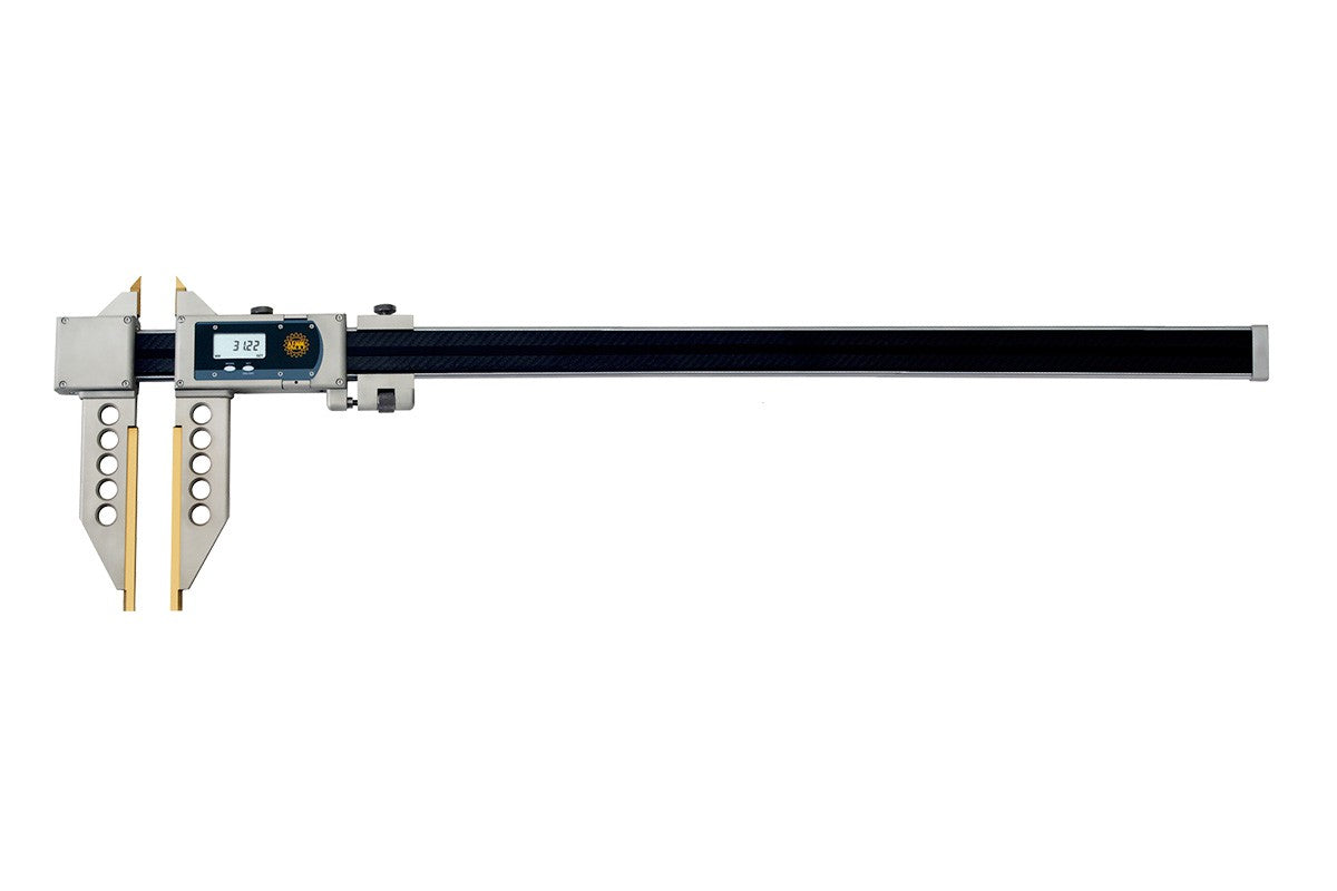 Demm Digital calipers Carbon Fiber in box With points, with fine adjustment 1500x200/0,01mm IP54