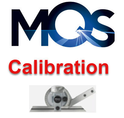 Calibration of Bevel Protractor Additional blade UKAS C187D4